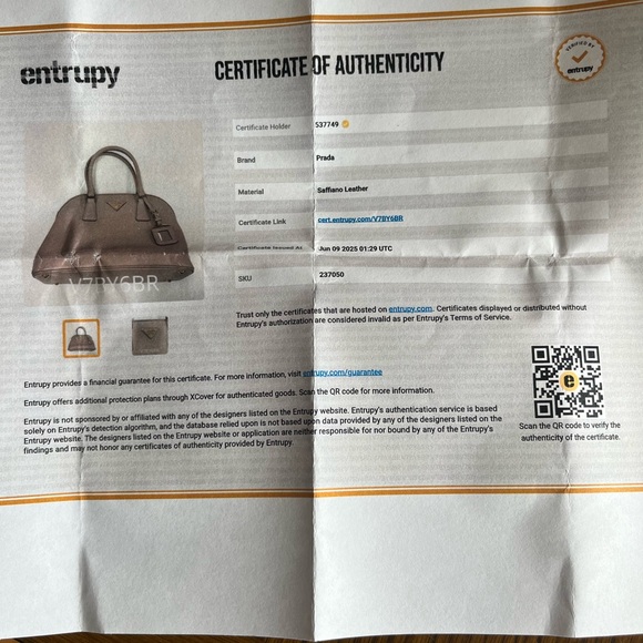 Prada Saffiano Leather Promenade - Picture 14 of 14